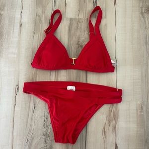 Red bikini, target, size small